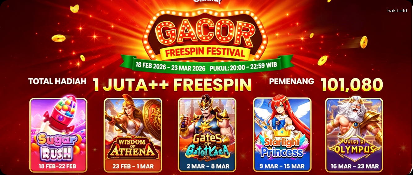 Login hakim4d Sekarang Bonus Melimpah